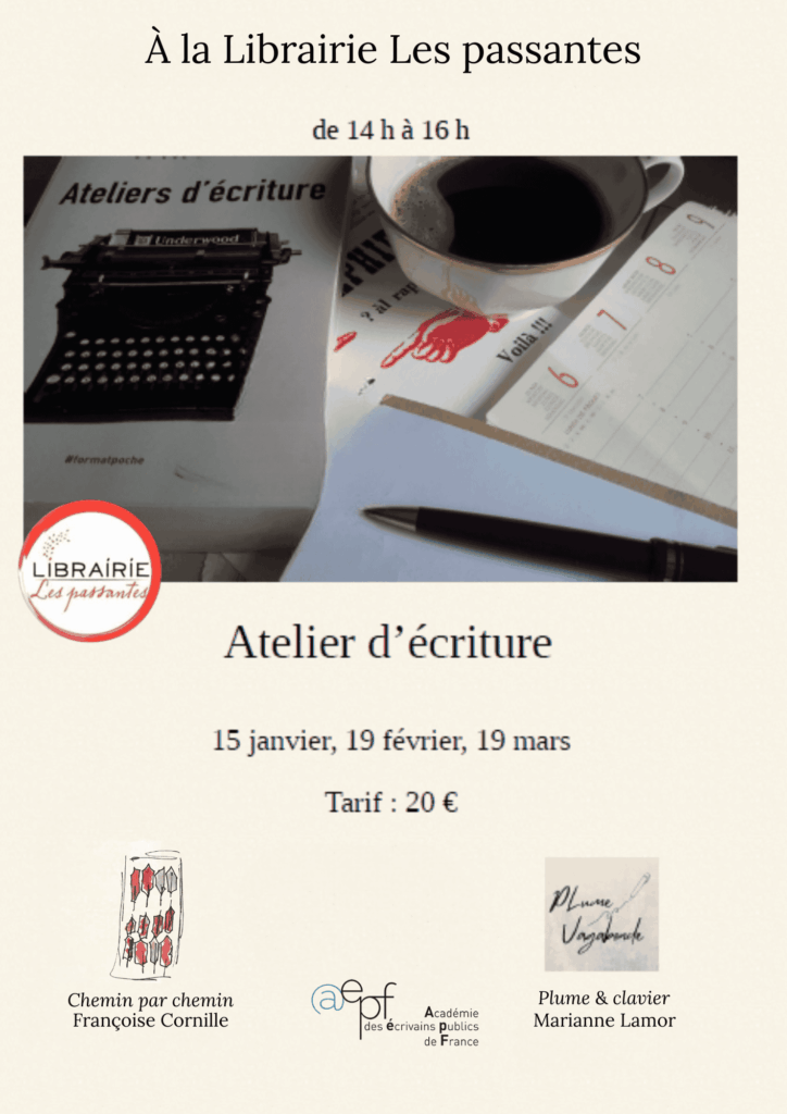 Chemin par chemin, cabinet d'écrivain public